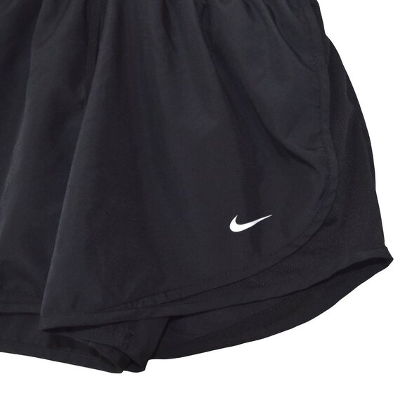 Nike Dri-FIT Running Shorts Size L Black Vented Athletic Training Gym Activewear - Picture 2 of 7